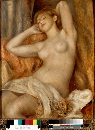 Schlafende Badende von Pierre Auguste Renoir