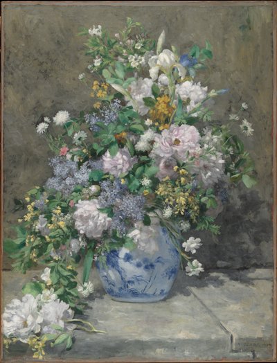 Frühlingsstrauß, 1866 von Pierre Auguste Renoir