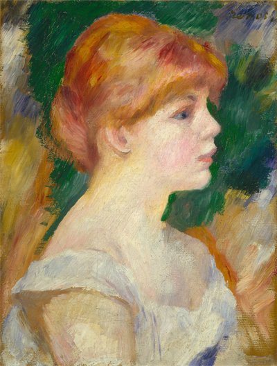 Suzanne Valadon, ca. 1885 von Pierre Auguste Renoir