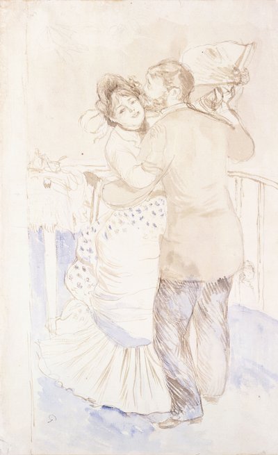 Der Bauerntanz von Pierre Auguste Renoir