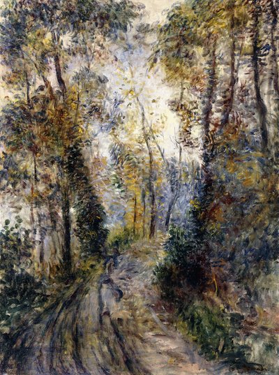 Der Waldweg von Pierre Auguste Renoir