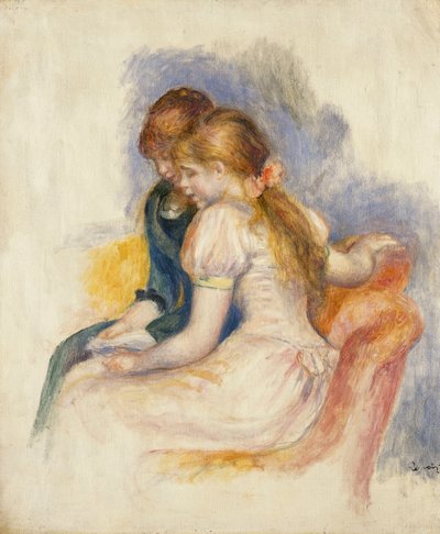 Die Vorlesung, 1890 von Pierre Auguste Renoir