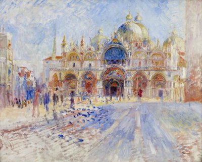 Der Markusplatz, Venedig von Pierre Auguste Renoir