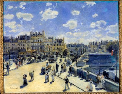 Der Pont Neuf in Paris von Pierre Auguste Renoir