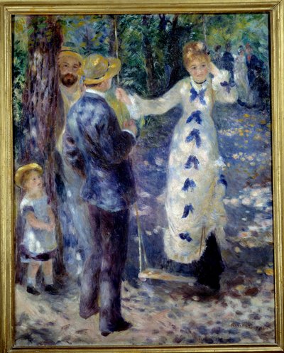 Die Schaukel von Pierre Auguste Renoir