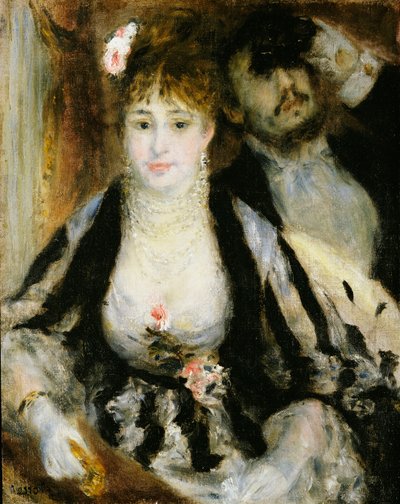 Die Theaterloge, 1874 von Pierre Auguste Renoir