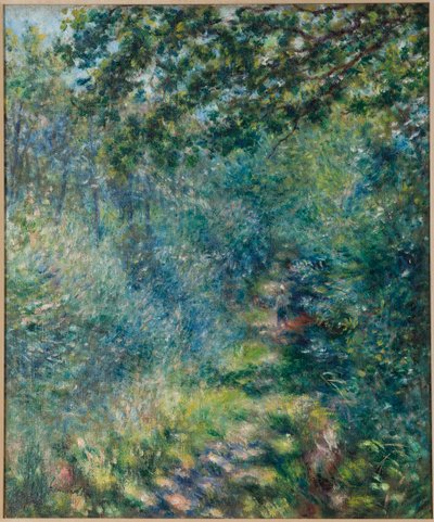 Pfad im Wald, ca. 1874-77 von Pierre Auguste Renoir