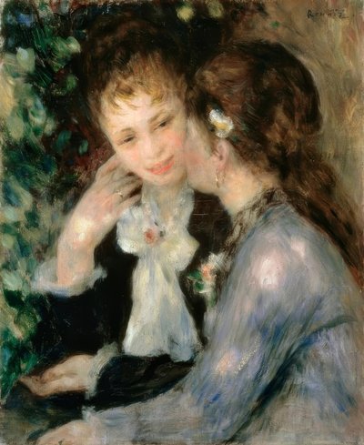 Vertrauliche Gespräche von Pierre Auguste Renoir