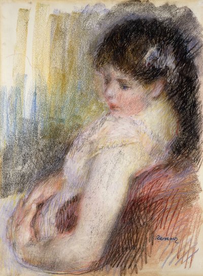 Sitzende Frau von Pierre Auguste Renoir