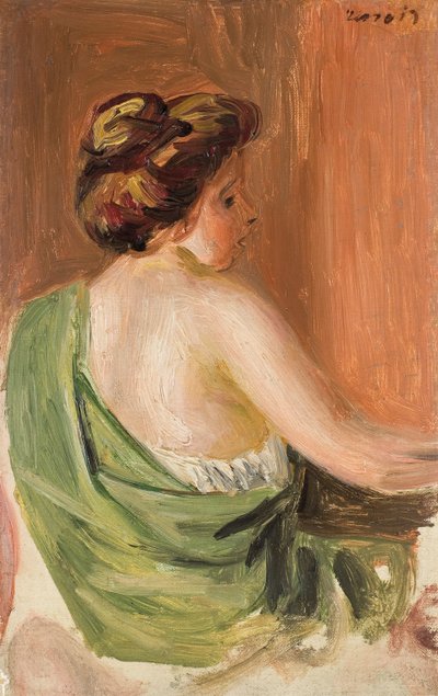 Frau von hinten von Pierre Auguste Renoir