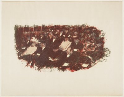 Im Theater, ca. 1897-1898 (veröffentlicht 1899) von Pierre Bonnard