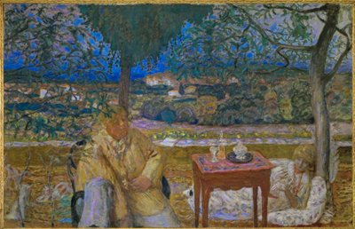 Provenzalisches Gespräch von Pierre Bonnard