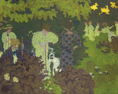 Croquet, 1892 von Pierre Bonnard