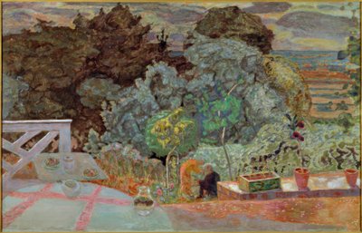 Die Terrasse von Pierre Bonnard