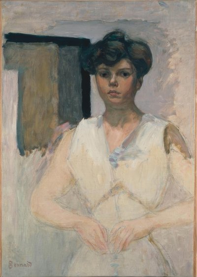 Femme s’habillant von Pierre Bonnard