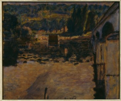 Le pont à Vernon von Pierre Bonnard