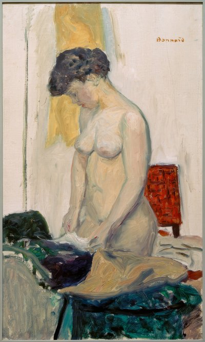 Stehender Akt im Profil von Pierre Bonnard