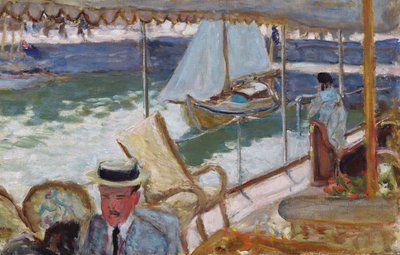 Auf der Yacht, 1912 von Pierre Bonnard