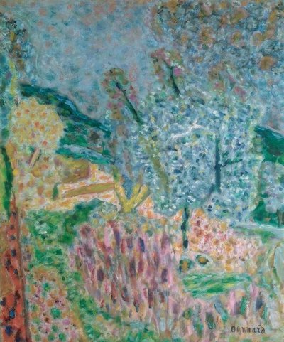 Paysage du Cannet von Pierre Bonnard