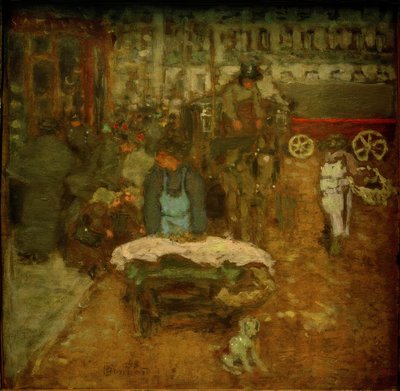 Auf dem Boulevard von Pierre Bonnard