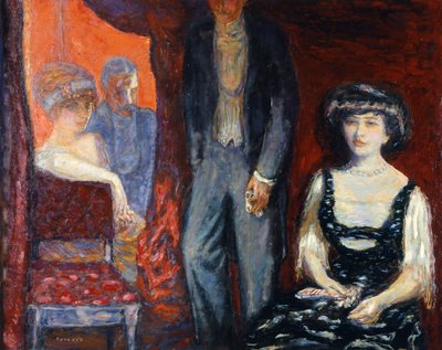 Die Loge, 1908 von Pierre Bonnard