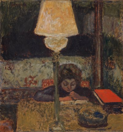 Die Öllampe, ca. 1898-1900 von Pierre Bonnard