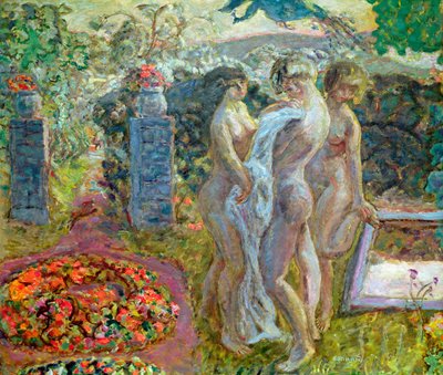Die drei Grazien, 1908 von Pierre Bonnard