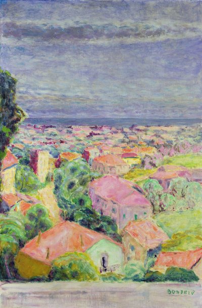 Ansicht von Cannet, um 1940 von Pierre Bonnard