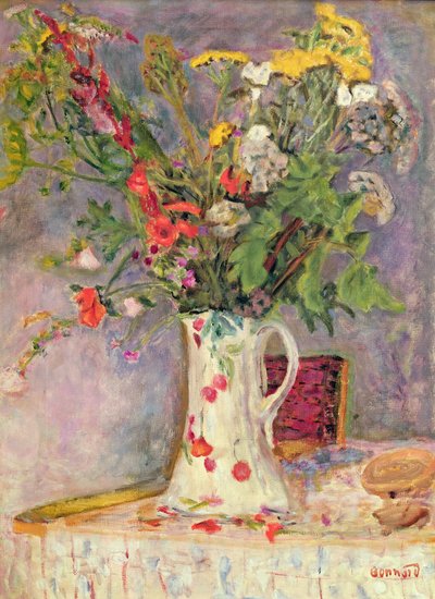 Wildblumen, ca. 1916 von Pierre Bonnard