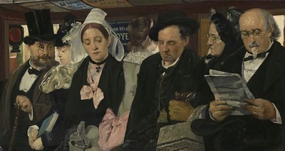 In einem Omnibus von Pierre Carriere Belleuse