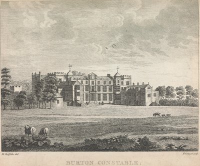 Burton Constable; Seite 53 (Band Eins) von Pierre Charles Canot