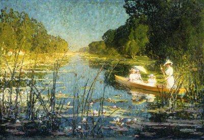 Auf dem Wasser von Pierre Eugene Montezin