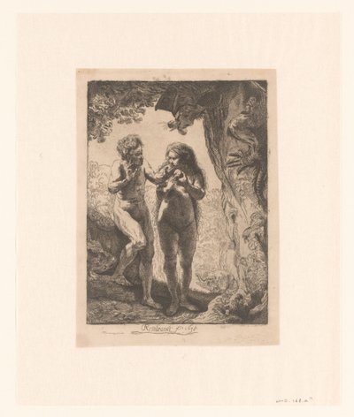 Adam und Eva von Pierre François Basan