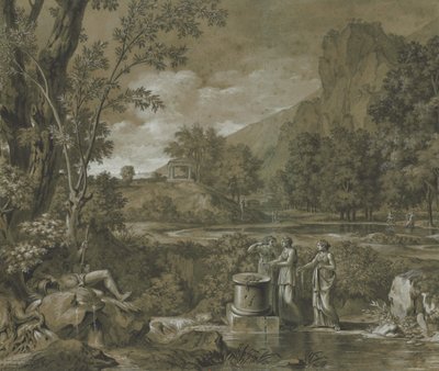 Klassische Landschaft von Pierre Henri de Valenciennes