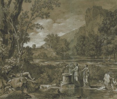 Klassische Landschaft, 1779 von Pierre Henri de Valenciennes