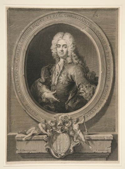 Petrus Nolascus Couvay von Pierre Imbert Drevet