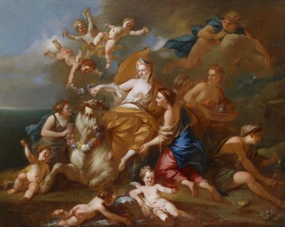 Die Entführung der Europa von Pierre Jacques Cazes