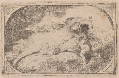 Venus und Amor von Pierre Lacour the Elder