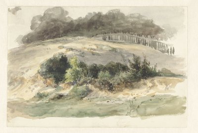 Hügelige Landschaft von Pierre Louis Dubourcq