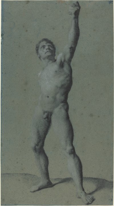 Studie eines männlichen Aktes von Pierre Paul Prud