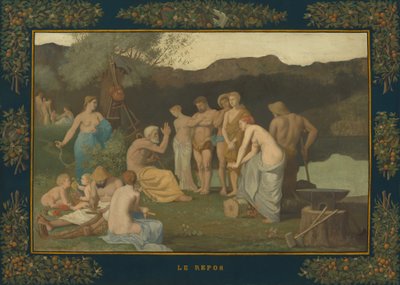 Ruhe von Pierre Puvis de Chavannes