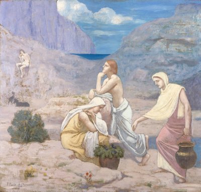 Das Lied der Hirten von Pierre Puvis de Chavannes