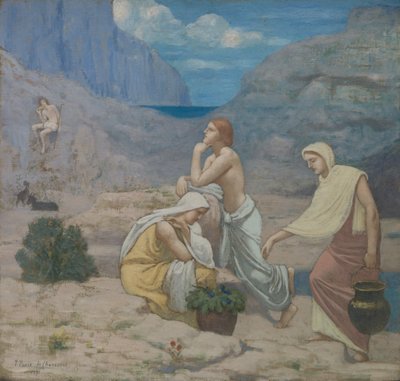 Das Lied der Hirten, 1891 von Pierre Puvis de Chavannes