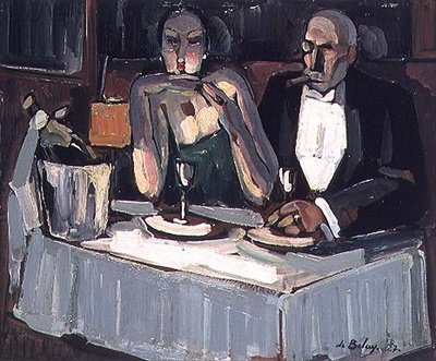 Abend an der Rotonde von Pierre de Belay