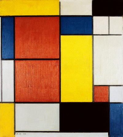 Unbekanntes Bild von Piet Mondrian