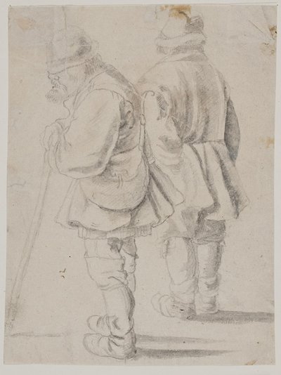 Zwei Bauern von Pieter Bruegel d.Æ.