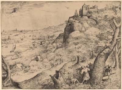 Die Kaninchenjäger von Pieter Bruegel the Elder