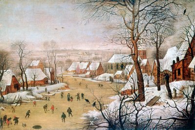 Die Vogelfalle, ca. 1584-1638 von Pieter Brueghel the Younger