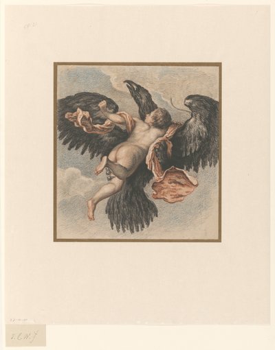 Der Raub des Ganymedes von Pieter Christoffel Wonder