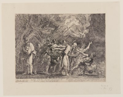 Christus Gefangen von Pieter Claesz. Soutman